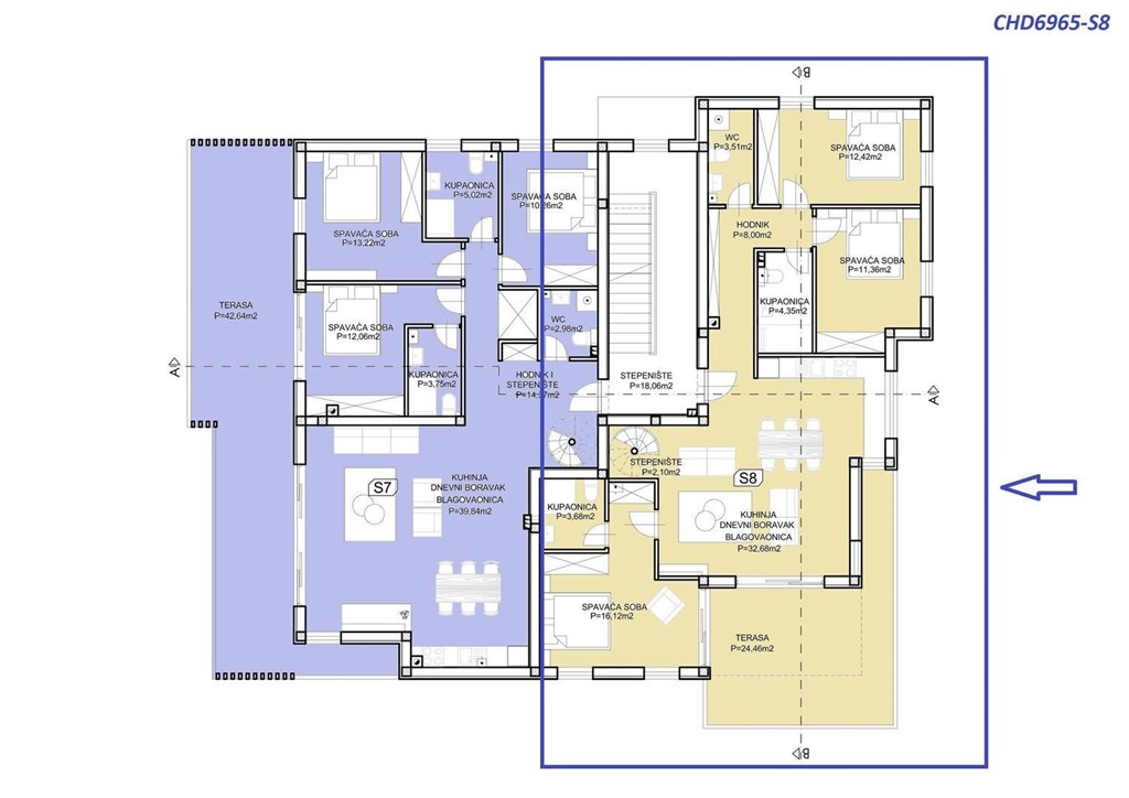 novy-apartman-s-terasou-ve-2-rade-u-more-srima-chorvatsko