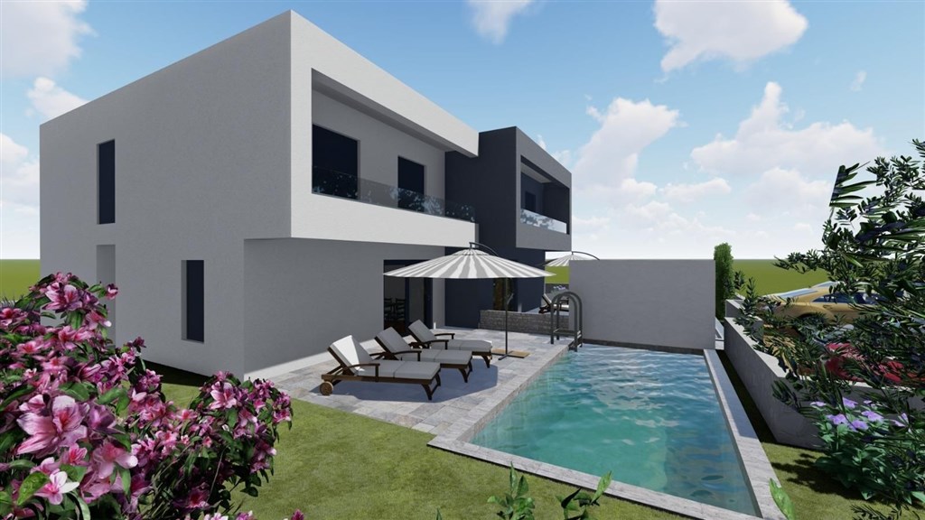 novy-atraktivni-radovy-dum-s-bazenem-vodice-chorvatsko