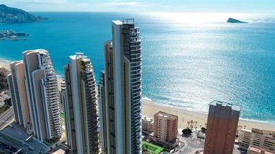 Na prodej nový apartmán se 3 ložnicemi v komplexu, Benidorm, Španělsko