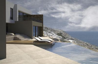 Luxusní moderní vila s bazénem, Akrotiri, ostrov Kréta, Řecko