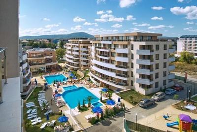 Studio v komplexu Hermes Apartments, 60 m od moře, Carevo, Bulharsko