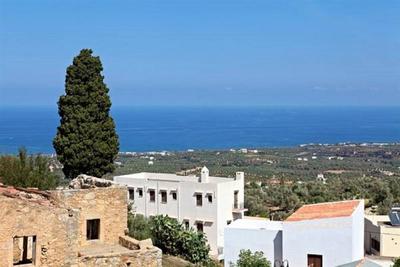 Luxusní renovované kamenné sídlo s výhledy na moře, Kréta, Řecko