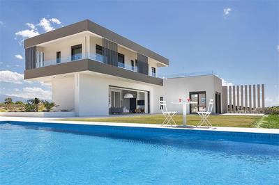 Designová vila s bazénem a krásným výhledem, Kréta, Řecko