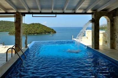 Fantastická vila s bazénem a výhledem na moře, Épeiros, Řecko