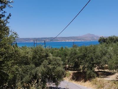 Na prodej stavební pozemek s výhledem na moře, Kréta, Řecko