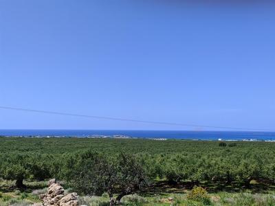 Na prodej zajímavý pozemek s výhledem na moře, Kréta, Řecko