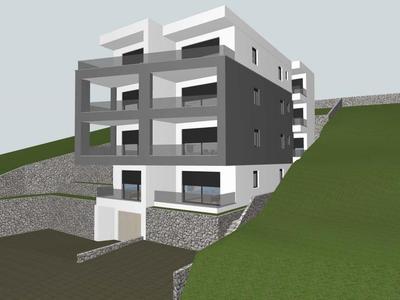 Na prodej nový apartmán s výhledem na moře, Podgora, Chorvatsko