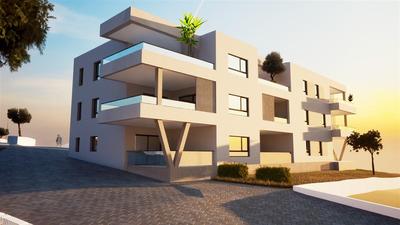 Na prodej nový apartmán s terasou a zahrádkou, Vodice, Chorvatsko