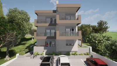 Na prodej nový apartmán jen 200 m od moře, Seline, Chorvatsko