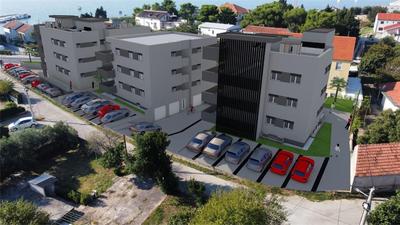 Na prodej nový apartmán s 2 ložnicemi a lodžií, Sukošan, Chorvatsko