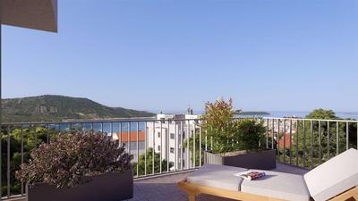 Na prodej nový apartmán s výhledem na moře, Primošten, Chorvatsko