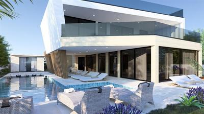 Na prodej nová luxusní vila jen 50 m od moře, Zadar, Chorvatsko