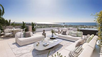 Na prodej nový apartmán v moderním komplexu, Estepona, Španělsko