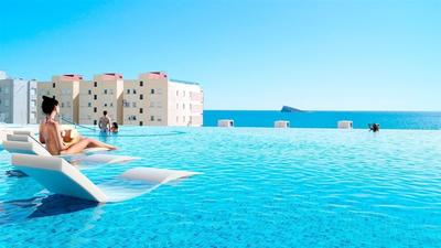 Na prodej nový apartmán přímo u moře a pláže, Benidorm, Španělsko