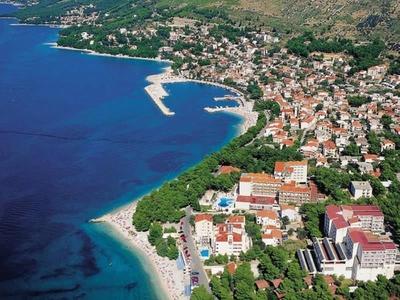Na prodej stavební pozemek v centru města, Baška Voda, Chorvatsko
