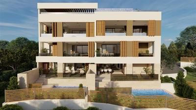 Na prodej luxusní apartmán s terasou a bazénem, Primošten, Chorvatsko