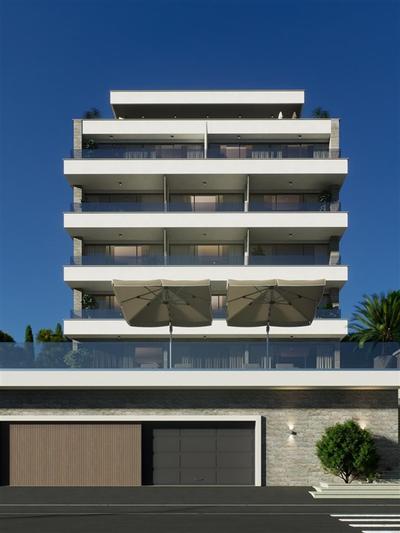 Na prodej apartmány v luxusním čtyř patrovém komplex s bazénem a panoramatickým výhledem na moře, Bar, Černá Hora 