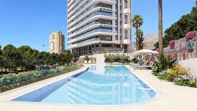 Na prodej nový moderní apartmán v komplexu, Benidorm, Španělsko