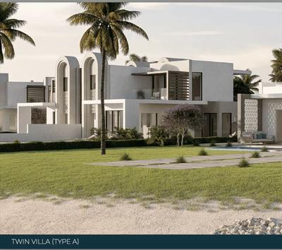 Na prodej luxusní vily a chaty u oceánu v Salalah, Omán - Projekt Amazi Havana