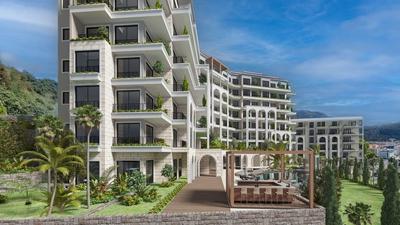 Na prodej apartmán s výhledem na moře, Budva, Černá Hora