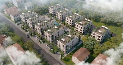 Na prodej nové luxusní apartmány v rezidenčním komplexu s bazénem v Tivatu, Černá Hora