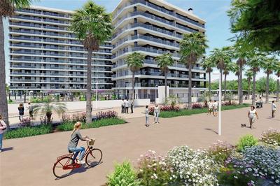 Na prodej dvouložnicový apartmán v novém rezidenčním komplexu v blízkosti pláže, Torre De la Sal, Valencie, Španělsko 