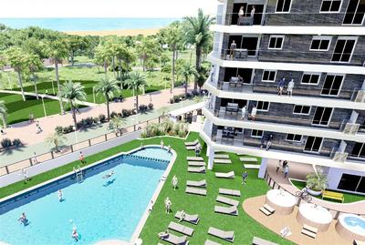 Na prodej dvou ložnicový apartmán v novém rezidenčním komplexu v blízkosti pláže, Torre De la Sal, Valencie, Španělsko 