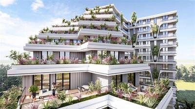  Na prodej atraktivní apartmány v novém rezidenčním projektu s moderní architekturou v lokalitě Qerret, Albánie. 